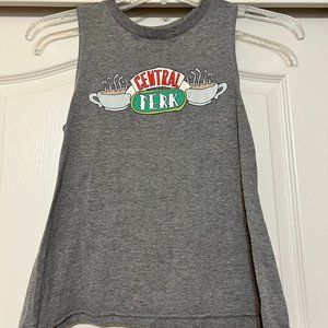 FRIENDS Central Perk - Women's Grey Tank Top - Size Medium -Only Worn Once